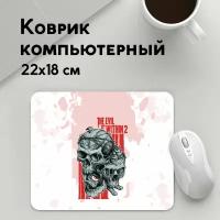 Коврик для мышки прямоугольный 220x180x3мм / Геймерам / Игры / THE EVIL WITHIN 2