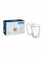 Набор стаканов De'Longhi Latte cups DLSC312, 220 мл, 2 шт