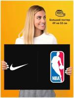 Постер Nike NBA Найк НБА