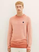 Пуловер Tom Tailor для мужчин 1038203/14302 красный, размер S INT