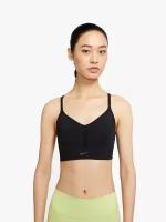 Топ женский NIKE INDY SEAMLESS BRA Черный 42