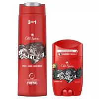 OLD SPICE мужской набор Wolfthorn дезодорант стик 50мл + гель для душа 3в1 400мл