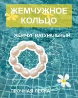 Кольцо, жемчуг пресноводный, размер 17