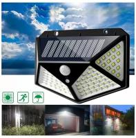 Светильник на солнечной батареи Solar Interaction Wall Lamp/TV-415/черный